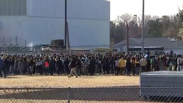 NC students stage protest in memory of murdered Florida high school victims