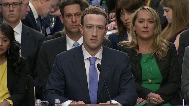 Facebook CEO faces off with Congress