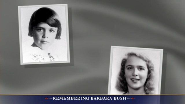Hundreds attend Texas funeral for Barbara Bush