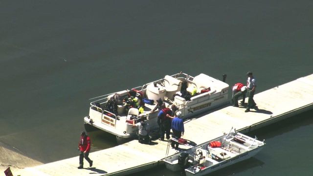 Sky 5 flies over search at Hyco Lake