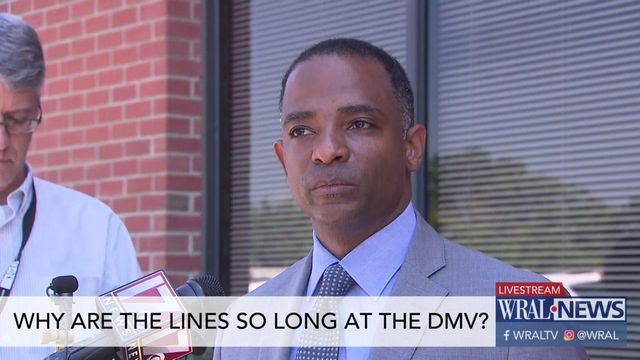 DMV officials discuss prolonged wait times