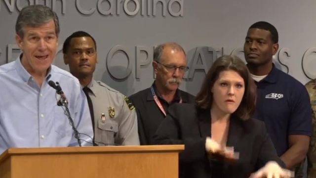 WATCH: Gov. Cooper gives update on Florence 