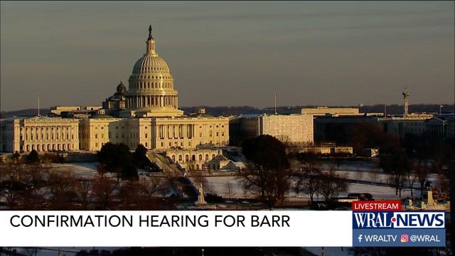 Confirmation hearing for William Barr