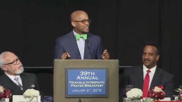 WATCH: Triangle honors MLK during annual prayer breakfast