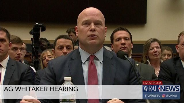 AG Whitaker testifies at the House Judiciary Committee
