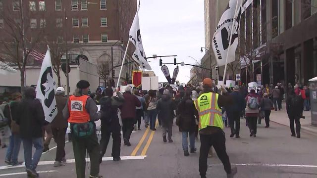 Mass Moral March underway in Raleigh