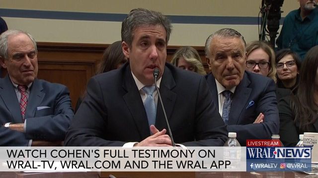 Former Trump lawyer Michael Cohen testifies before Congress