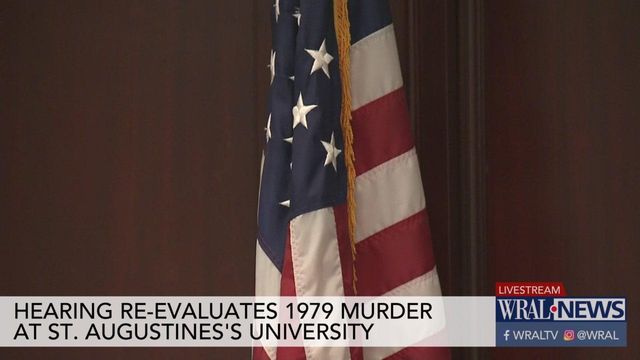 Day 2: Hearing re-evaluates sentence for 1979 St. Augustine's University murder