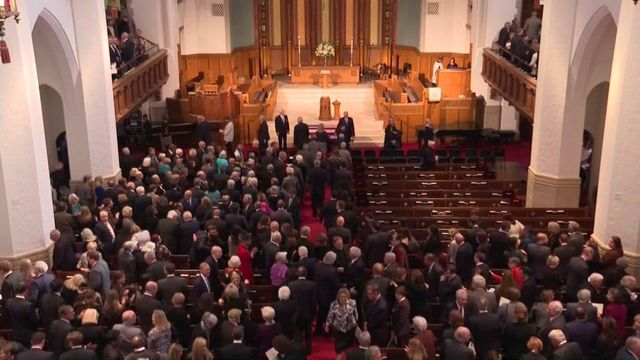 WATCH: Funeral for former US Sen. Kay Hagan  