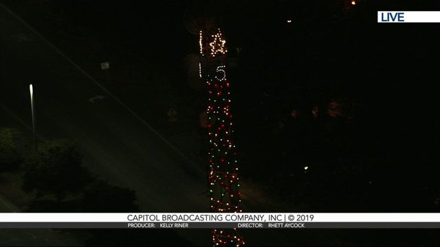 WATCH: 61st annual WRAL Tower Lighting celebration 