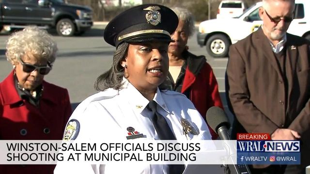 Authorities discuss shooting at Winston-Salem municipal building