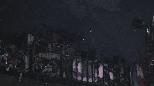 Crews respond to fire at Durham apartment complex