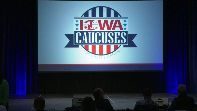 Iowa Democratic Party officials release results in Monday night's caucus voting