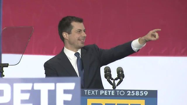 Pete Buttigieg holds town hall event in Raleigh