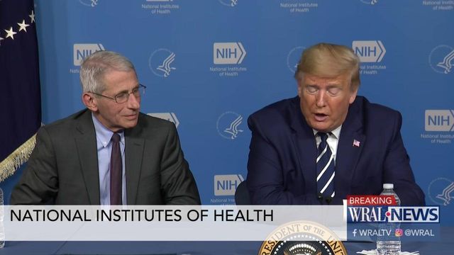 Trump participates in coronavirus briefing