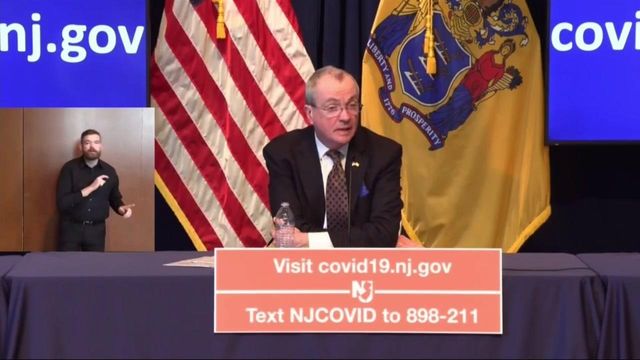 NJ Gov. Murphy holds coronavirus briefing