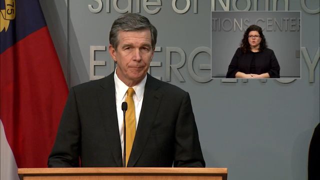 Cooper sets benchmarks for reopening NC economy