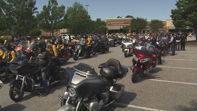 Bikers hold 'unity ride' in Garner