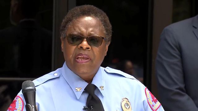 Raleigh police chief discusses protesters' arrests