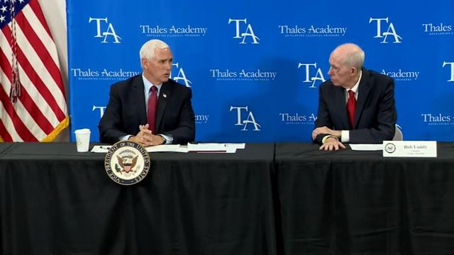 Pence, DeVos discuss getting students back in class
