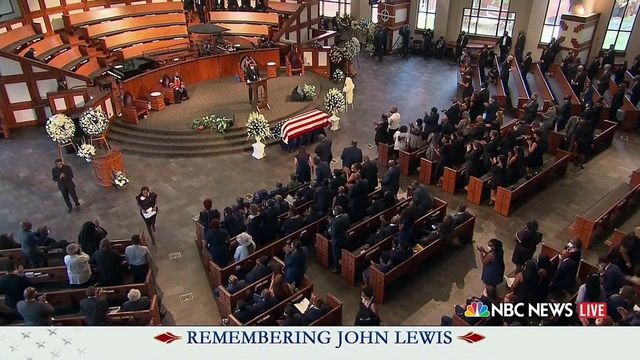 Presidents, leaders, family, friends celebrate life of Congressman John Lewis