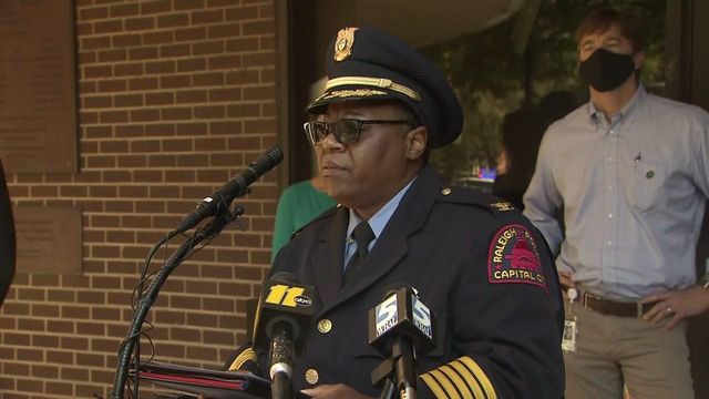Raleigh mayor Mary-Ann Baldwin, Chief of Police Deck-Brown speak on Saturday night protests