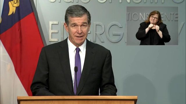 Gov. Roy Cooper gives update on coronavirus days after winning re-election