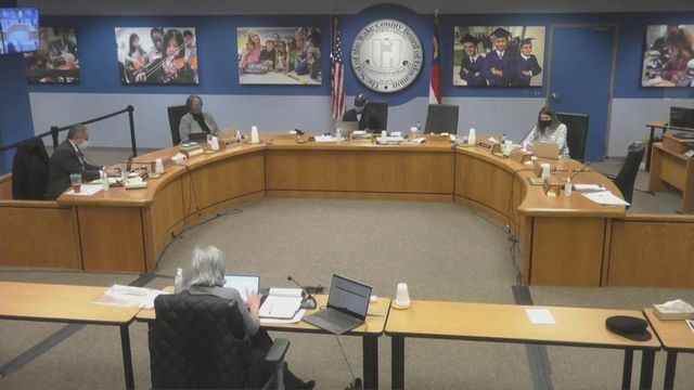Wake County Board of Education discusses students return to in-person learning 