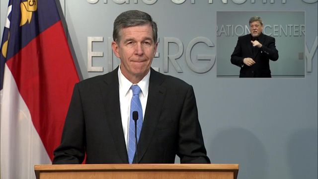 Cooper again pushes up timeline for vaccinations in NC