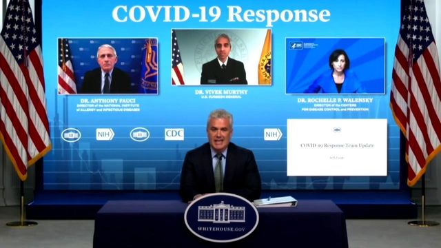 White House COVID response team talks progress made in the fight against virus