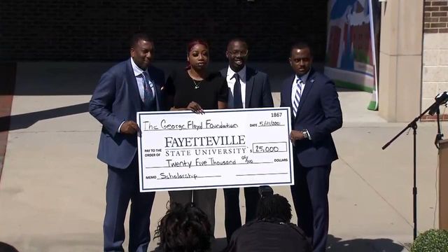 Floyd's memory honored with music, scholarship, Fayetteville recognition 
