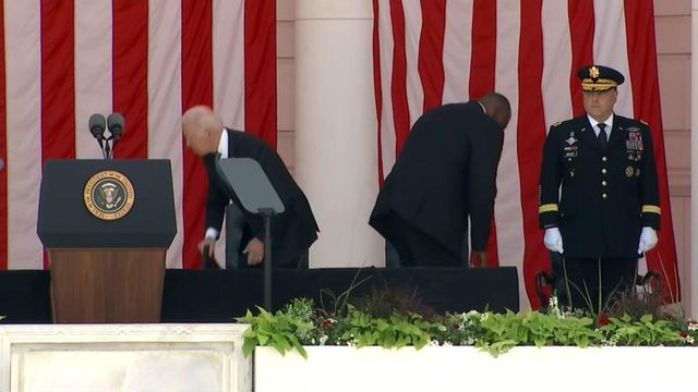 President Biden lays wreath at Tomb of the Unknown Soldier