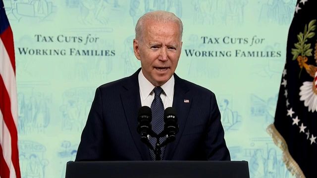 Biden: Relief payments go out to families of 60 million children