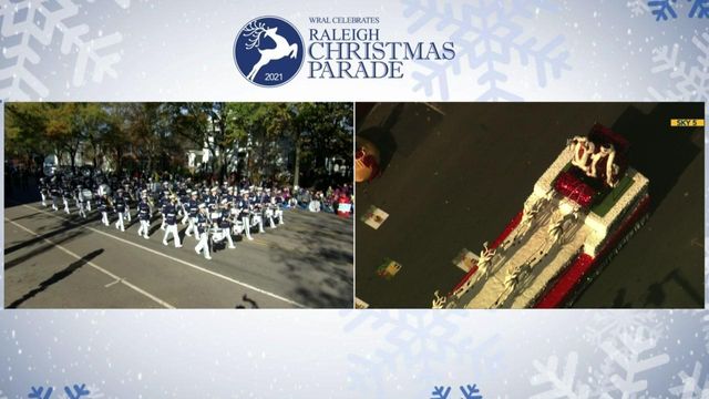 Raleigh 2021 Christmas parade