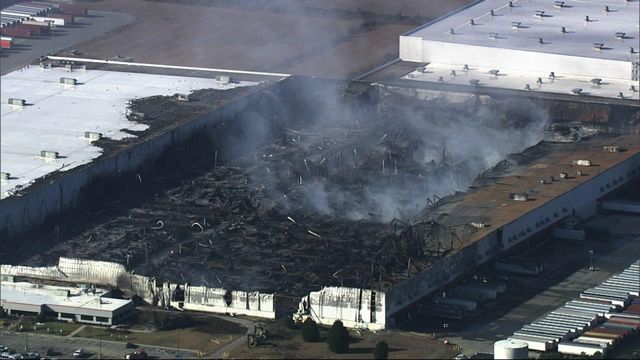 Sky 5: Smoke still rising from QVC fire days later