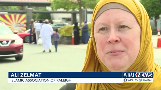 Crowd for Eid-al-Fitr celebration reflects diversity of Triangle's Muslim community