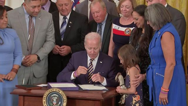 Biden signs PACT Act, benefiting Fort Bragg families exposed to toxic chemicals