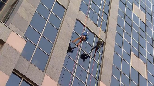 WRAL's Kacy Hintz goes 'Over the Edge' for Special Olympics 