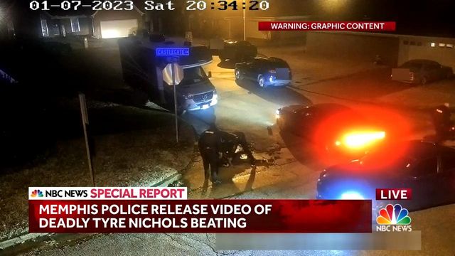 NBC News Special Report on video footage released in Tyre Nichols' death