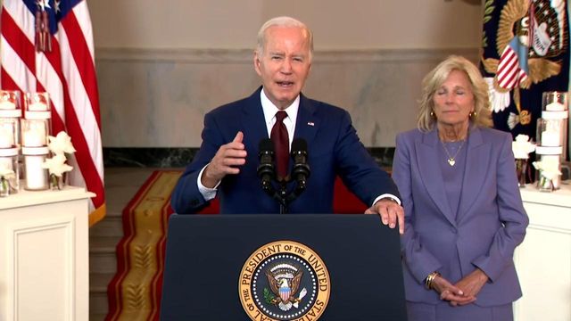 President Biden delivers remarks one year after mass shooting at school in Uvalde