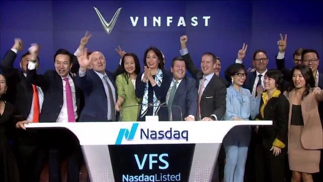 Opening bell: Watch as VinFast, coming to Chatham County, begins trading stock on Wall Street