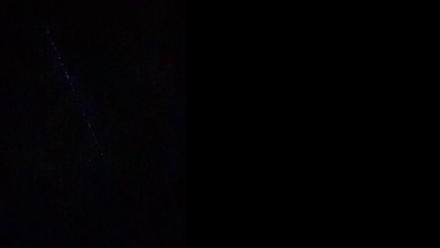 Mysterious moving lights in the night sky