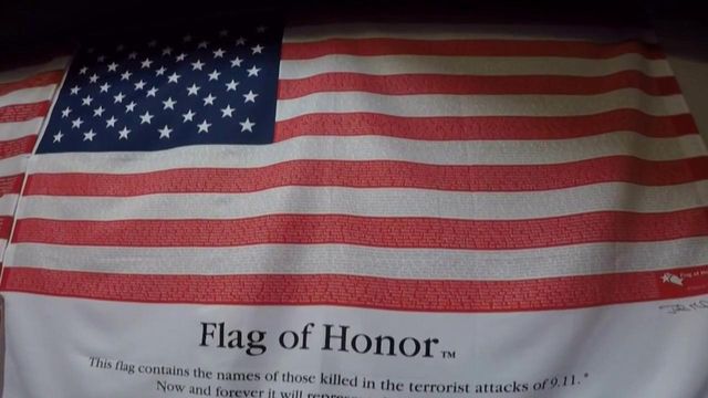 Tar Heel Traveler: Sept. 11 flags at House of Flags Museum