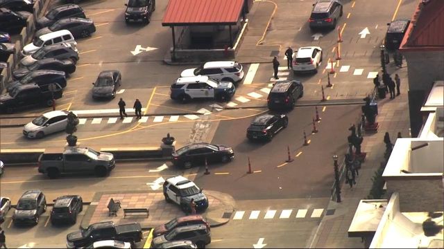 Sky 5 flies over Crabtree Valley Mall, Raleigh police determine no shots fired