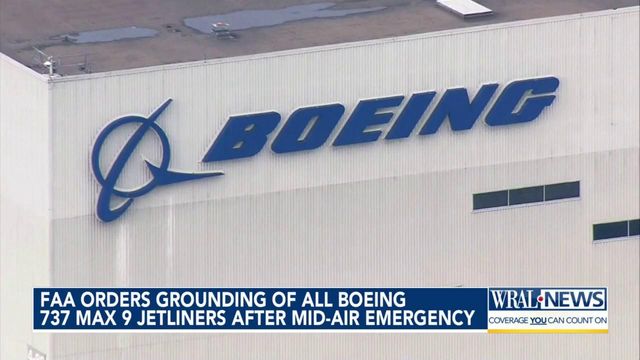FAA orders grounding of all Boeing 727 Max 9 jetliners after mid-air emergency
