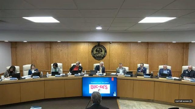 Mebane City Council holds second public hearing on proposed Buc-ee's