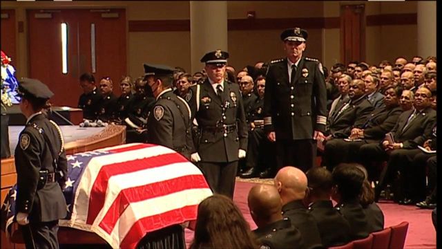 Funeral held for Greensboro police officer