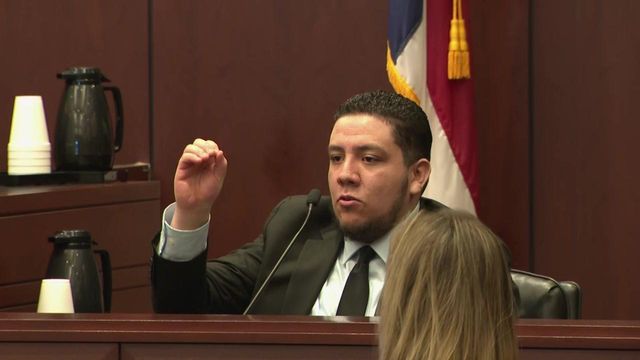 Murder suspect testifies wife was killed by roommate