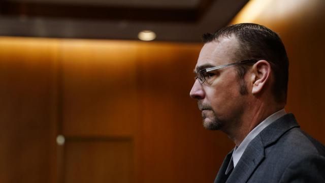 James Crumbley enters the Oakland County Courtroom of Cheryl Matthews on Wednesday, March, 13, 2024 in Pontiac, Mich. Crumbley is charged with involuntary manslaughter, accused of failing to secure a gun at home and ignoring his son's mental health. Ethan Crumbley killed four students at Oxford High School in 2021. (Mandi Wright/Detroit Free Press via AP, Pool) James Crumbley enters the Oakland County Courtroom of Cheryl Matthews on Wednesday, March, 13, 2024 in Pontiac, Mich. Crumbley is charged with involuntary manslaughter, accused of failing to secure a gun at home and ignoring his son's mental health. Ethan Crumbley killed four students at Oxford High School in 2021. (Mandi Wright/Detroit Free Press via AP, Pool)