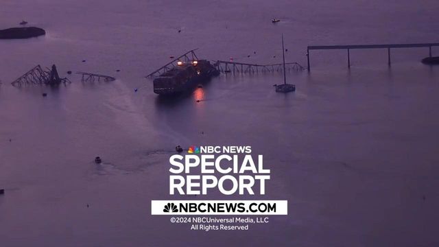 NBC Special Report on bridge collapse in Baltimore 